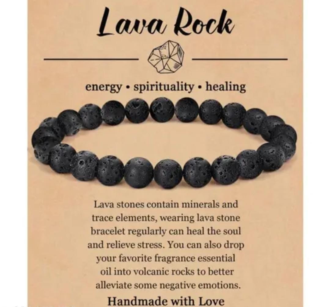 Lava Rock Bracelet📿✨️