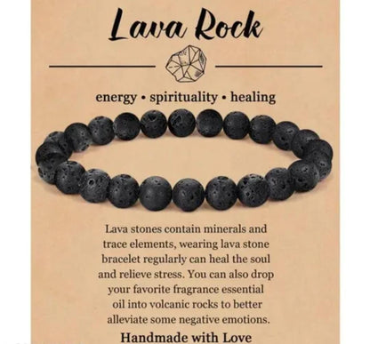 Lava Rock Bracelet📿✨️