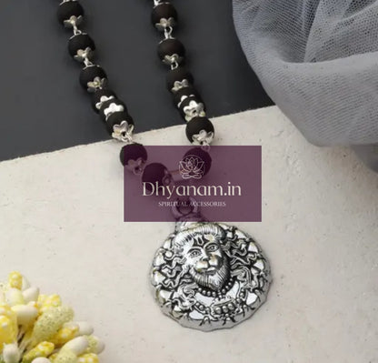 Authentic Karungali Mala With Hanuman Pendant✨️📿