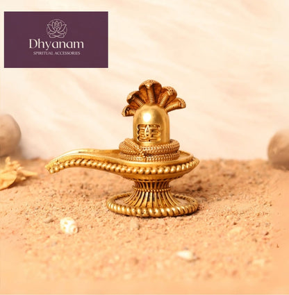 Premium Pure Brass Shivlingam With Sheshnaag✨️