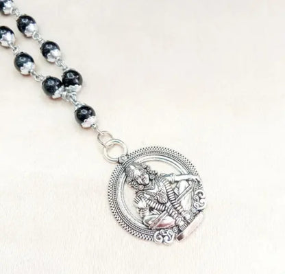 Ceramic Beads Aluminium Cap Ayyappa Mala