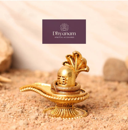 Premium Pure Brass Shivlingam With Sheshnaag✨️