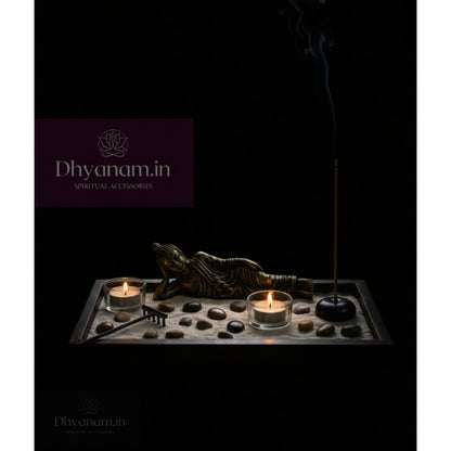 🕊️ Zen Buddha Relaxation Set – By Dhyanam Sprituals