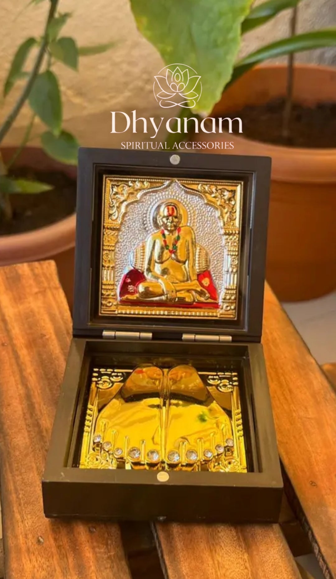 Swami Samartha Charan Paduka Box🙏🏻🌸✨️